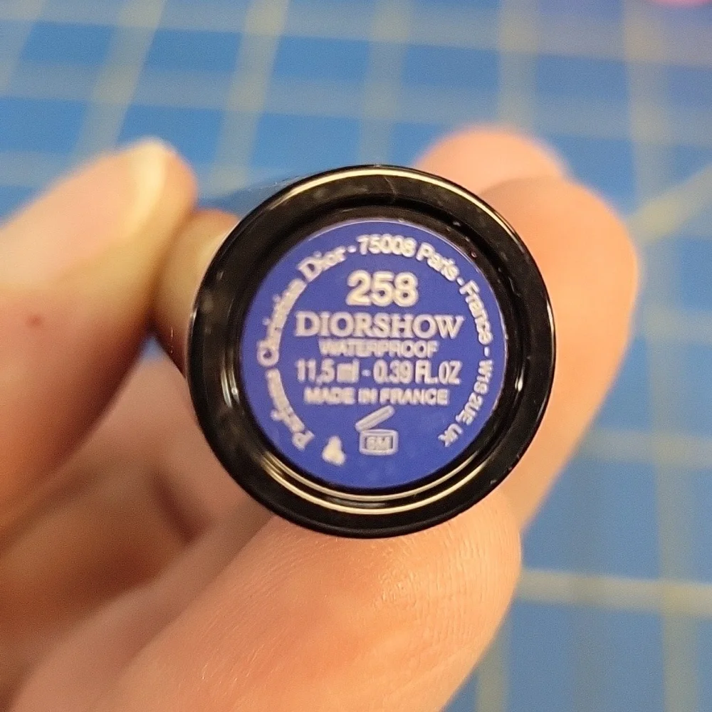 Dior Diorshow 258 Waterproof Black Mascara 11.5 ml New Tube